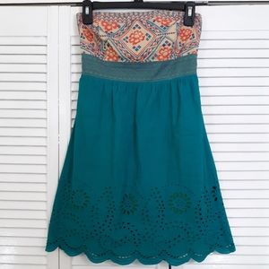 Flying tomato sleeveless embroidery dress SM *D1